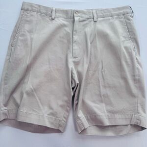 Polo Ralph Lauren Shorts Mens 38 x 9 Beige Flat Chino Golf Stretch Classic Fit